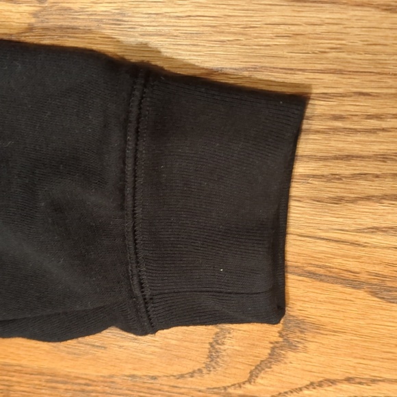 Victoria's Secret Pink Oversized Crop Top Black and White Size Small - Picture 3 of 7